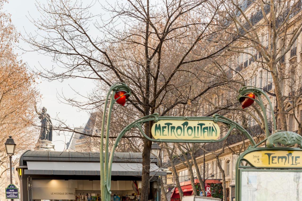 Cozy Apartment - Marais - Turbigo I Paris Bagian luar foto